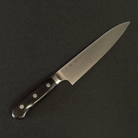 【牛刀】特殊ステンレス 180mm 黒合板