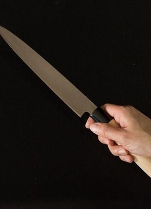 [Sashimi Knife] Premium Sashimi Yanagiba Stainless Steel 200mm with Plastic Handle