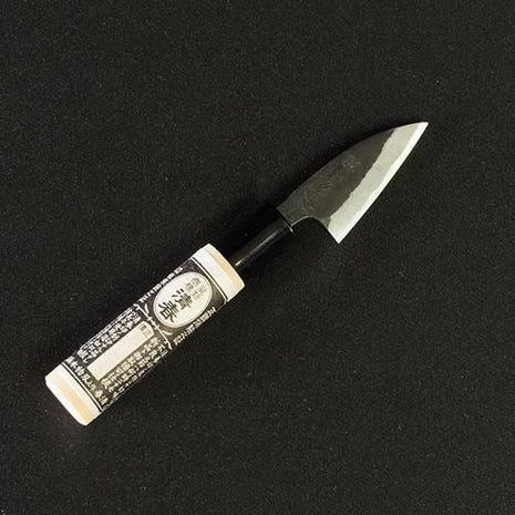 【あなご包丁】黒打小包丁 60mm プラ柄