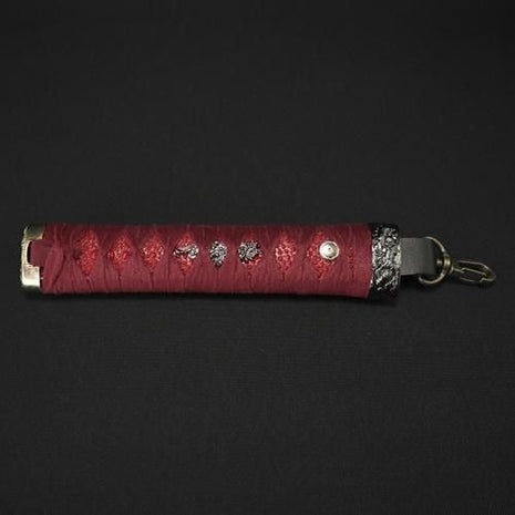 【キーホルダー】刀剣柄キーホルダー（へし切長谷部 柄）小