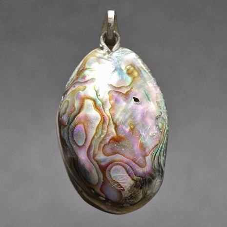 【アクセサリー】アワビ（アバロン）ペンダントトップ B