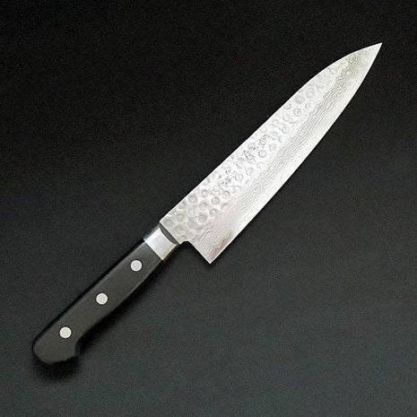 【牛刀】ダマスカス 180mm 黒合板