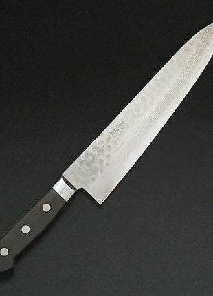【牛刀】ダマスカス 240mm 黒合板