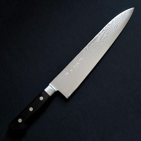 【牛刀】ダマスカス 270mm 黒合板