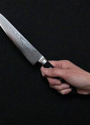 【ペティナイフ】ダマスカス 150mm 黒合板