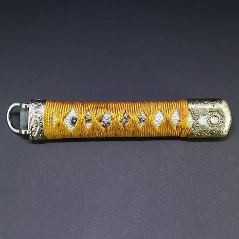 【キーホルダー】刀剣柄キーホルダー（蜂須賀虎徹 柄）小