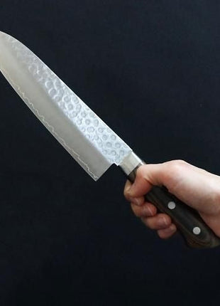【三徳包丁】槌目 166mm 合板