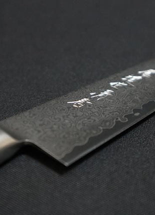 【ペティナイフ】ダマスカス 150mm 黒檀（こくたん）