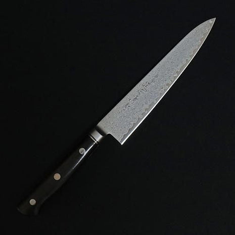 【ペティナイフ】ダマスカス 150mm 黒檀（こくたん）