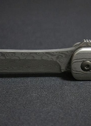 【フォールディングナイフ】ダマスカス 80mm ココボロ （光）C