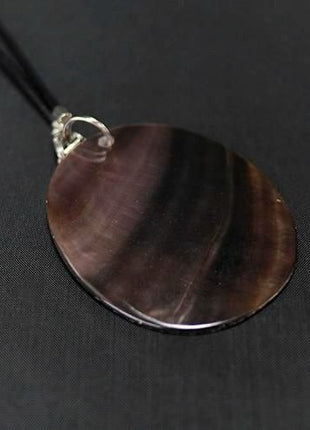 [Accessories] Black pearl pendant A