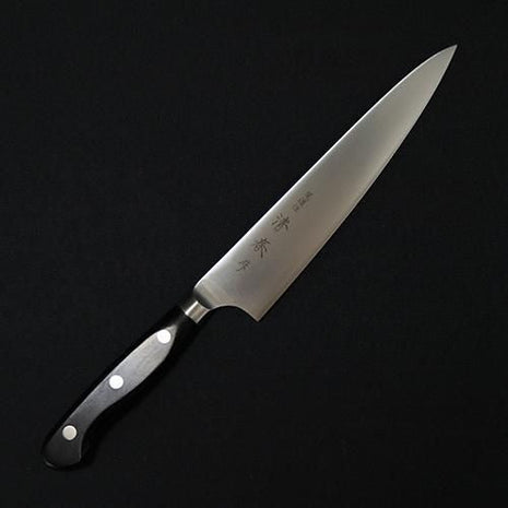 【ペティナイフ】特殊ステンレス 150mm 黒合板