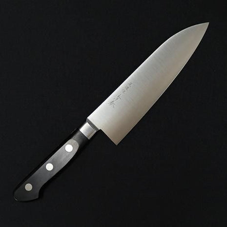 【三徳包丁】上特殊ステンレス 170mm 黒合板