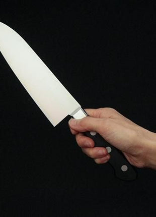 【三徳包丁】上特殊ステンレス 170mm 黒合板