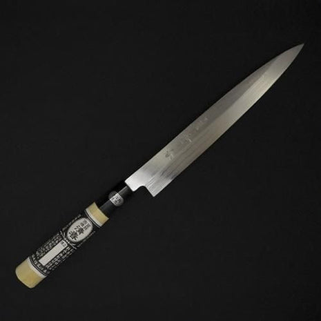 【刺身包丁】上刺身 柳刃 ダマスカス 202mm 水牛柄