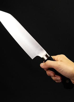 【切付包丁】特殊ステンレス 170mm 黒合板