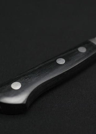 【三徳包丁】小三徳 割込青鋼 145mm 黒合板