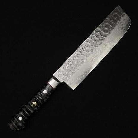 【葉切包丁】ダマスカス 165mm インパラの角