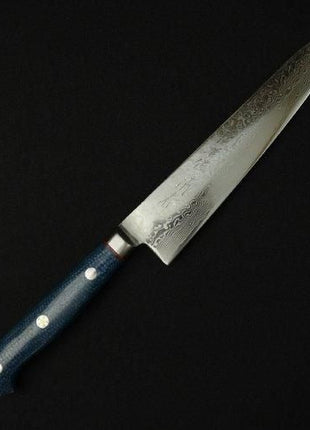 【ペティナイフ】ダマスカス 150mm ブルーマイカルタ