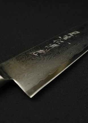 【ペティナイフ】ダマスカス 150mm オレンジマイカルタ