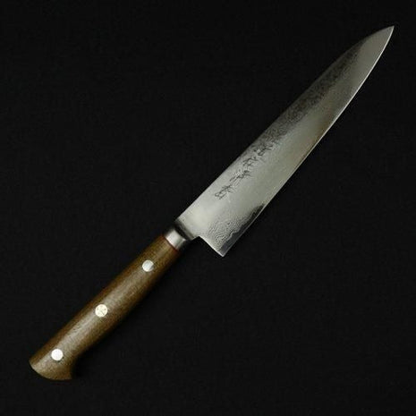 【ペティナイフ】ダマスカス 150mm ブラウンマイカルタ