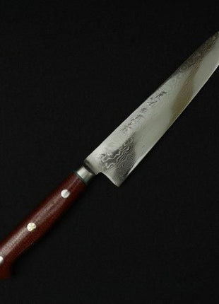 【ペティナイフ】ダマスカス 150mm レッドマイカルタ