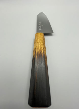 【切付包丁】ダマスカス 180mm 漆塗り柄