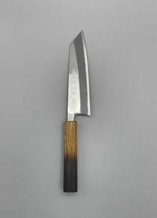 【切付包丁】 青鋼三層鋼 170mm 漆塗り柄