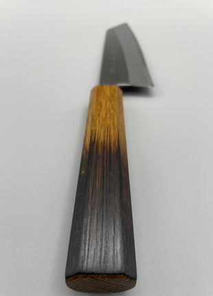 【切付包丁】 青鋼三層鋼 170mm 漆塗り柄