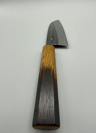 【三徳包丁】青鋼（磨き）170mm 漆塗り柄