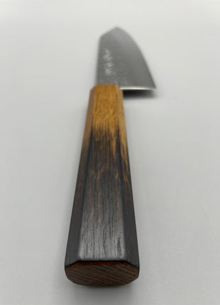 【切付包丁】槌目ダマスカス 185mm 漆塗り柄