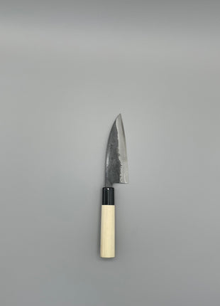 【黒打ち万能包丁】白鋼（黒打ち）120mm