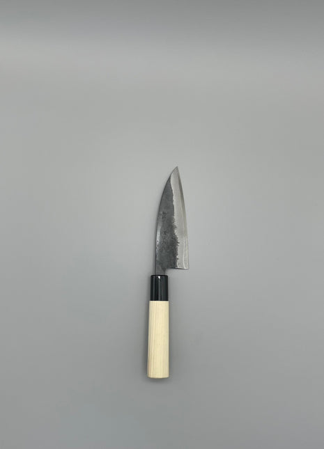 【黒打ち万能包丁】白鋼（黒打ち）120mm