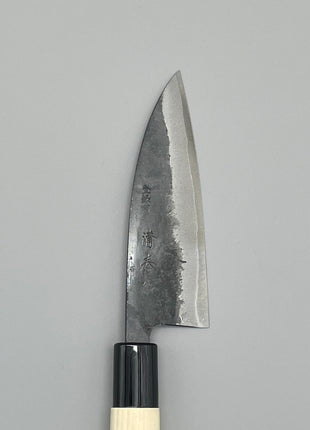 【黒打ち万能包丁】白鋼（黒打ち）120mm