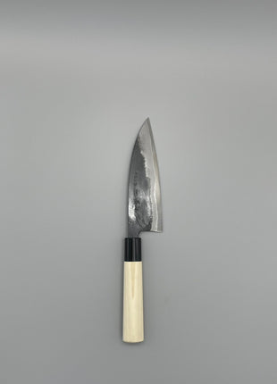 【黒打ち万能包丁】白鋼（黒打ち）150mm