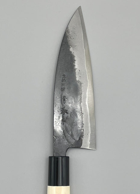 【黒打ち万能包丁】白鋼（黒打ち）150mm