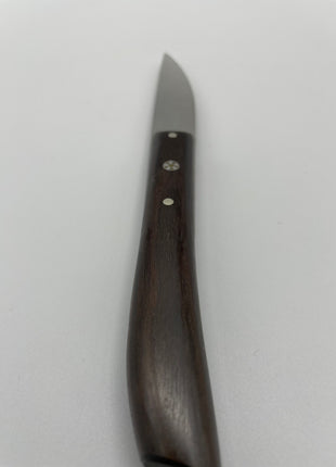 【ステーキナイフ】ダマスカス 110mm 黒檀柄